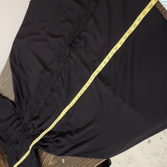 Erika Pena Black Maxi Dress Size S/M - Picture 5 of 8